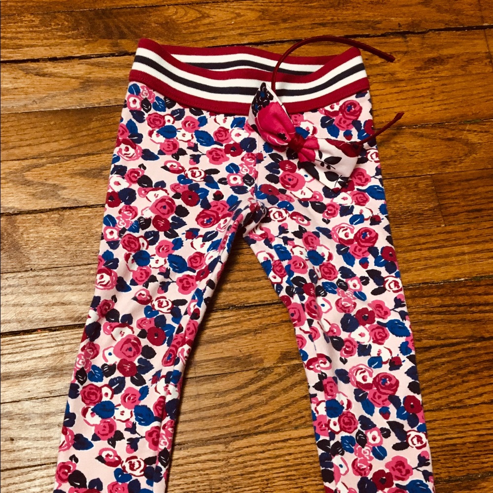 Stretch Pants 🌺 with Matching Headband  in EUC